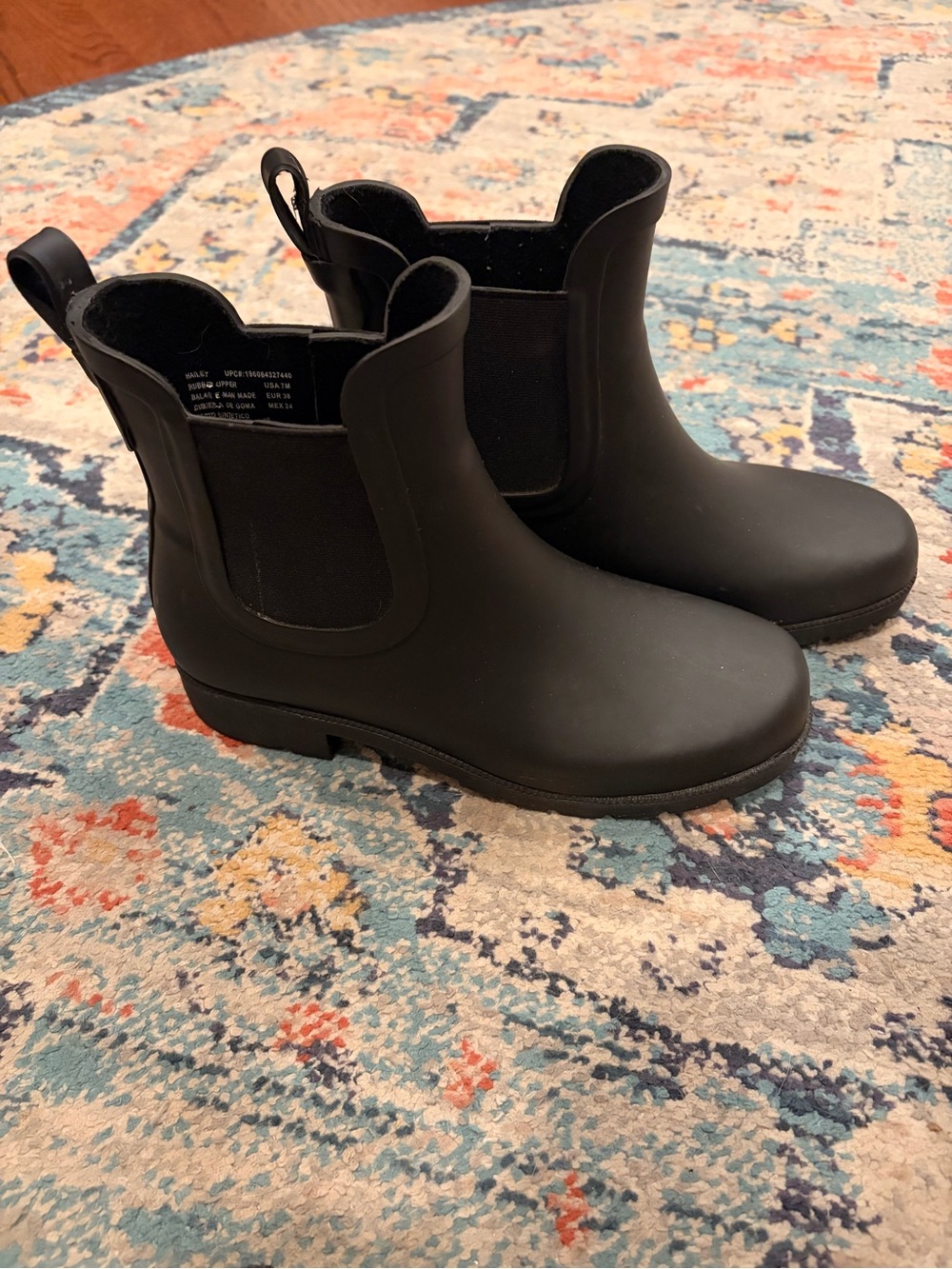 Eddie Bauer Black Rain Boots